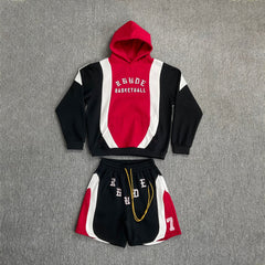Rhude Jumper Sweater with Windproof Hood and Insulated Set