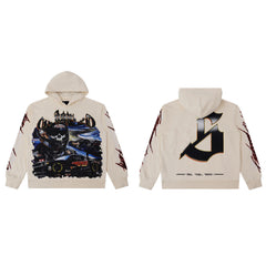 Godspeed Le Dernier Hoodie Stone Grey