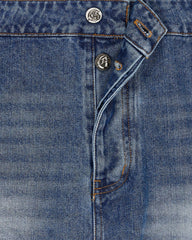 Godspeed Utility Denim Shorts Blue