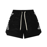 Godspeed High Street Embroidered Cotton Shorts