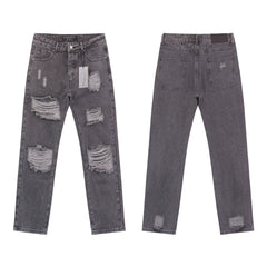 Godspeed High Street Distressed Straight Jeans