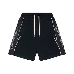 Godspeed High Street Color Block Printed Shorts