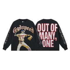 Godspeed Hip Hop Vintage Rock Heavyweight Long Sleeve