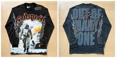 Godspeed Hip Hop Vintage Rock Heavyweight Long Sleeve