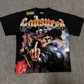 GODSPEED Vintage Washed Star Wars Rhinestone Graphic Tee