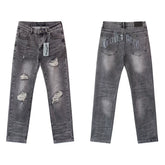 Godspeed High Street Distressed Straight Jeans