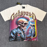 GODSPEED Vintage Washed Star Wars Rhinestone Graphic Tee