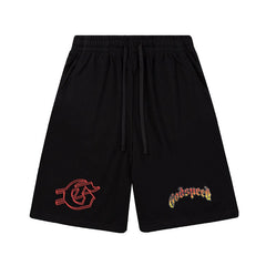 Godspeed High Street Printed Cotton Sweat Shorts