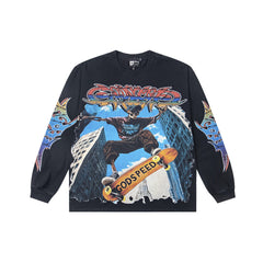 Godspeed Ollie L/S Tee Black