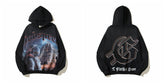 Godspeed Hip Hop Vintage High Street Printed Hoodie