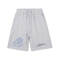 Godspeed High Street Printed Cotton Sweat Shorts