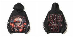 Godspeed Hip Hop Vintage High Street Printed Hoodie