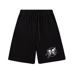 Godspeed High Street Printed Cotton Sweat Shorts