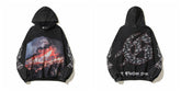 Godspeed Hip Hop Vintage High Street Printed Hoodie
