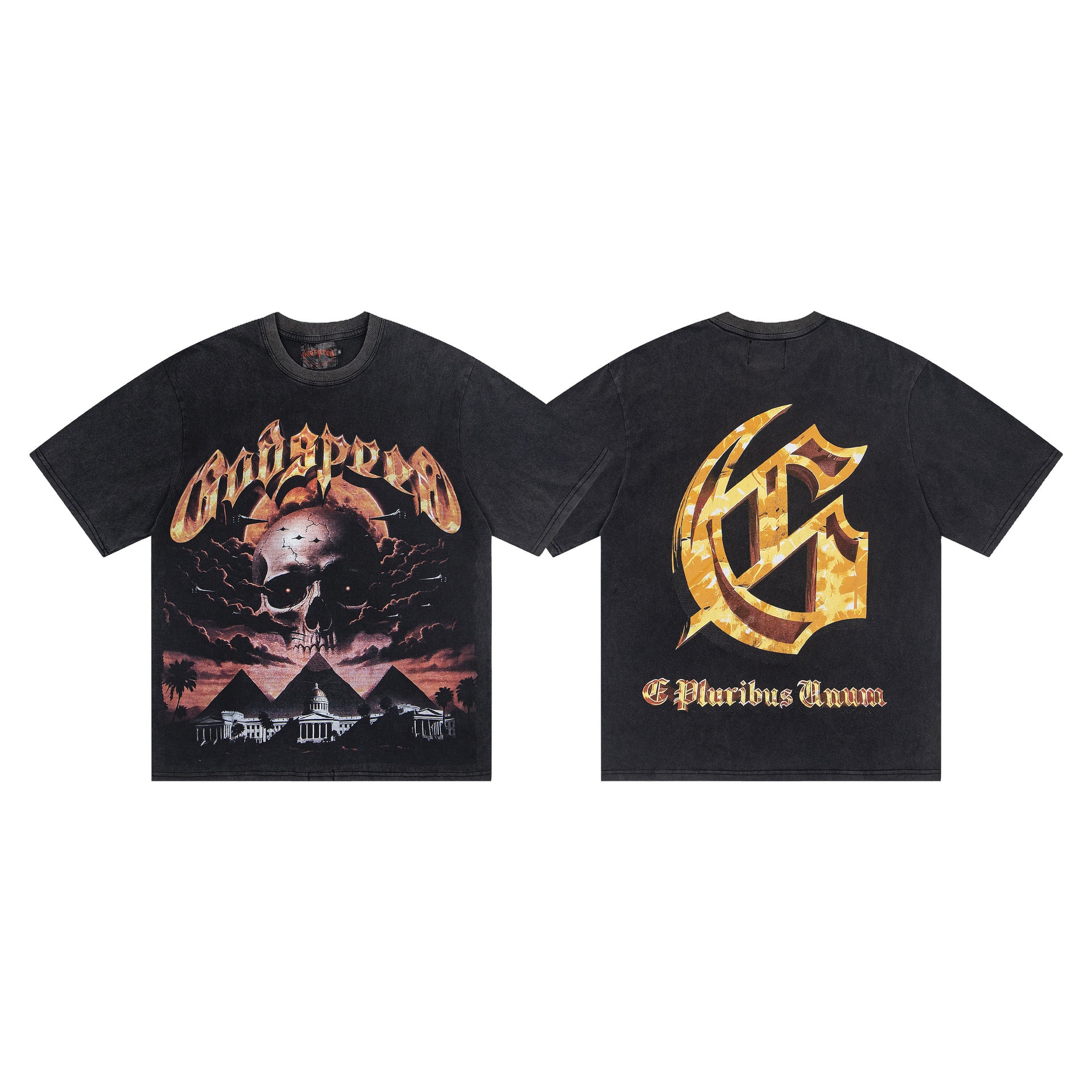 Godspeed Echoes Of Empire Tee Black