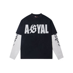Godspeed High Street Spliced Waffle Long Sleeve