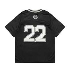 Broken Planet Retro Mesh V Neck Jersey Tee