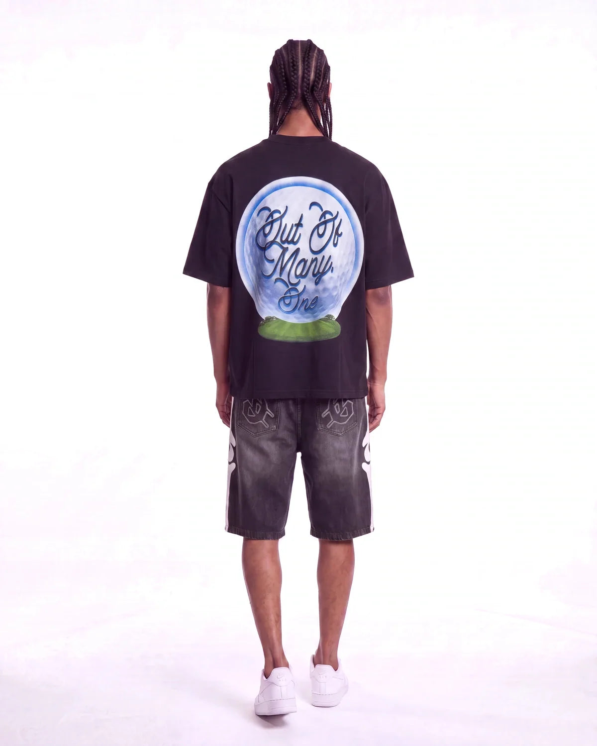 Godspeed Green Reaper Tee Black