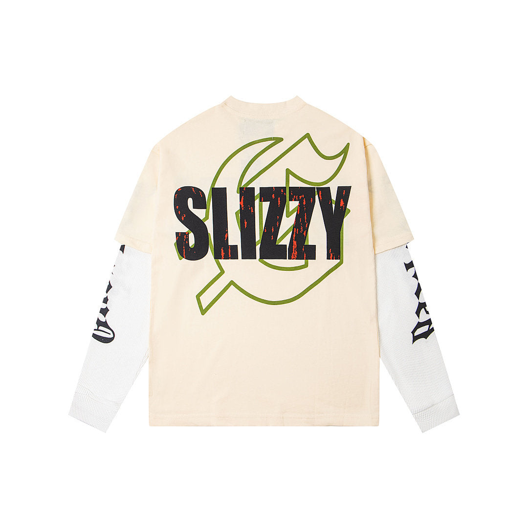 Godspeed High Street Spliced Waffle Long Sleeve