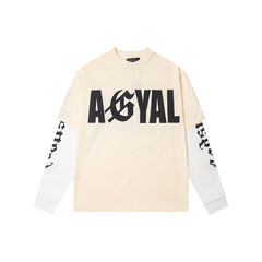 Godspeed High Street Spliced Waffle Long Sleeve