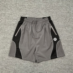 Broken Planet Geometric Spliced Nylon Sport Shorts