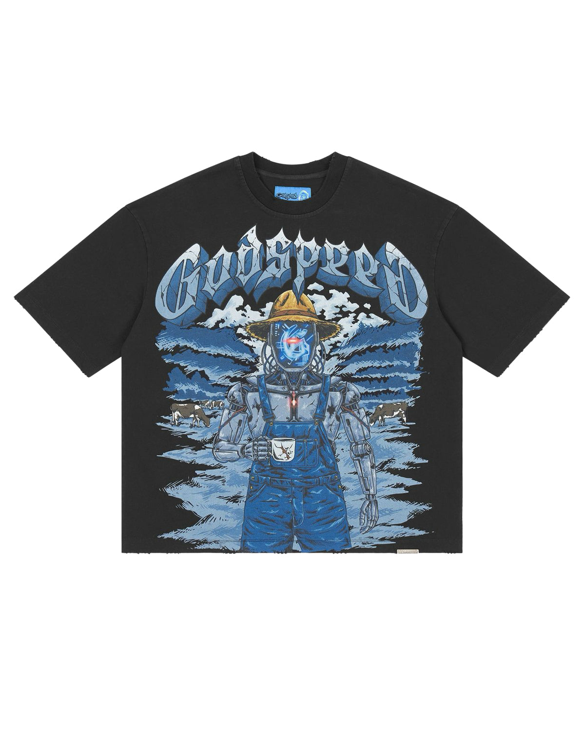 Godspeed Aura Farm II NG Tee Black