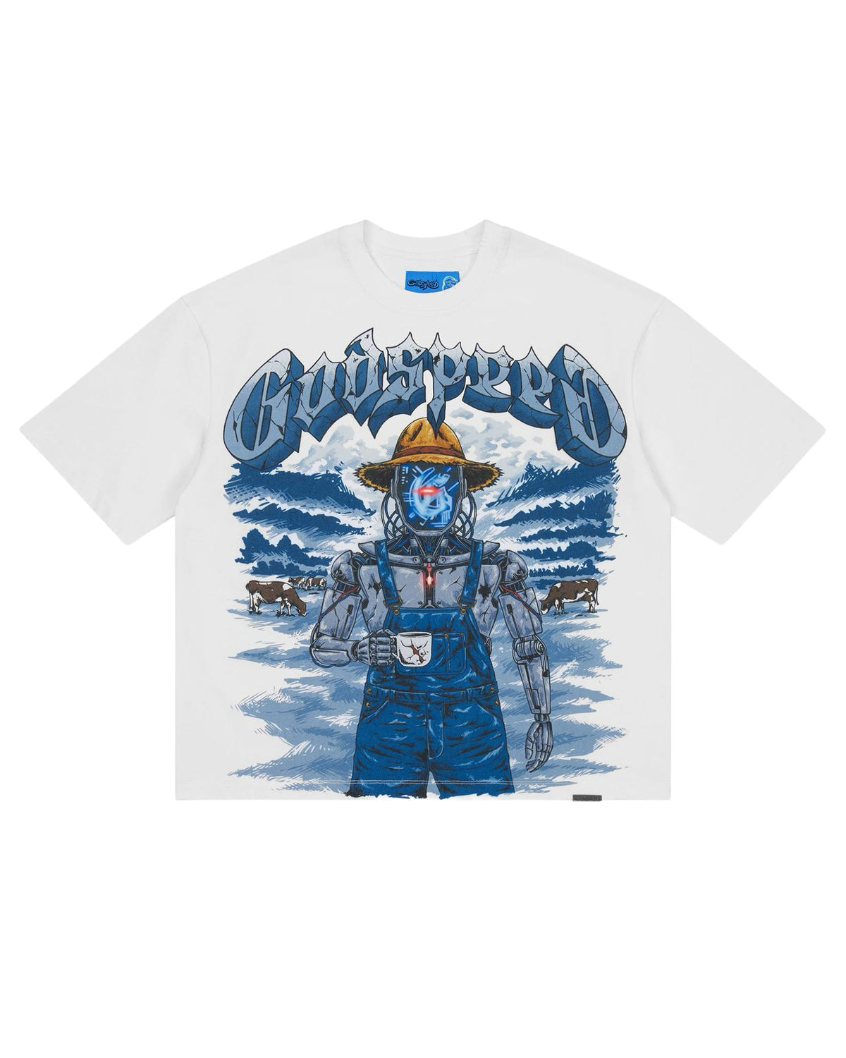 Godspeed Aura Farm II NG Tee White