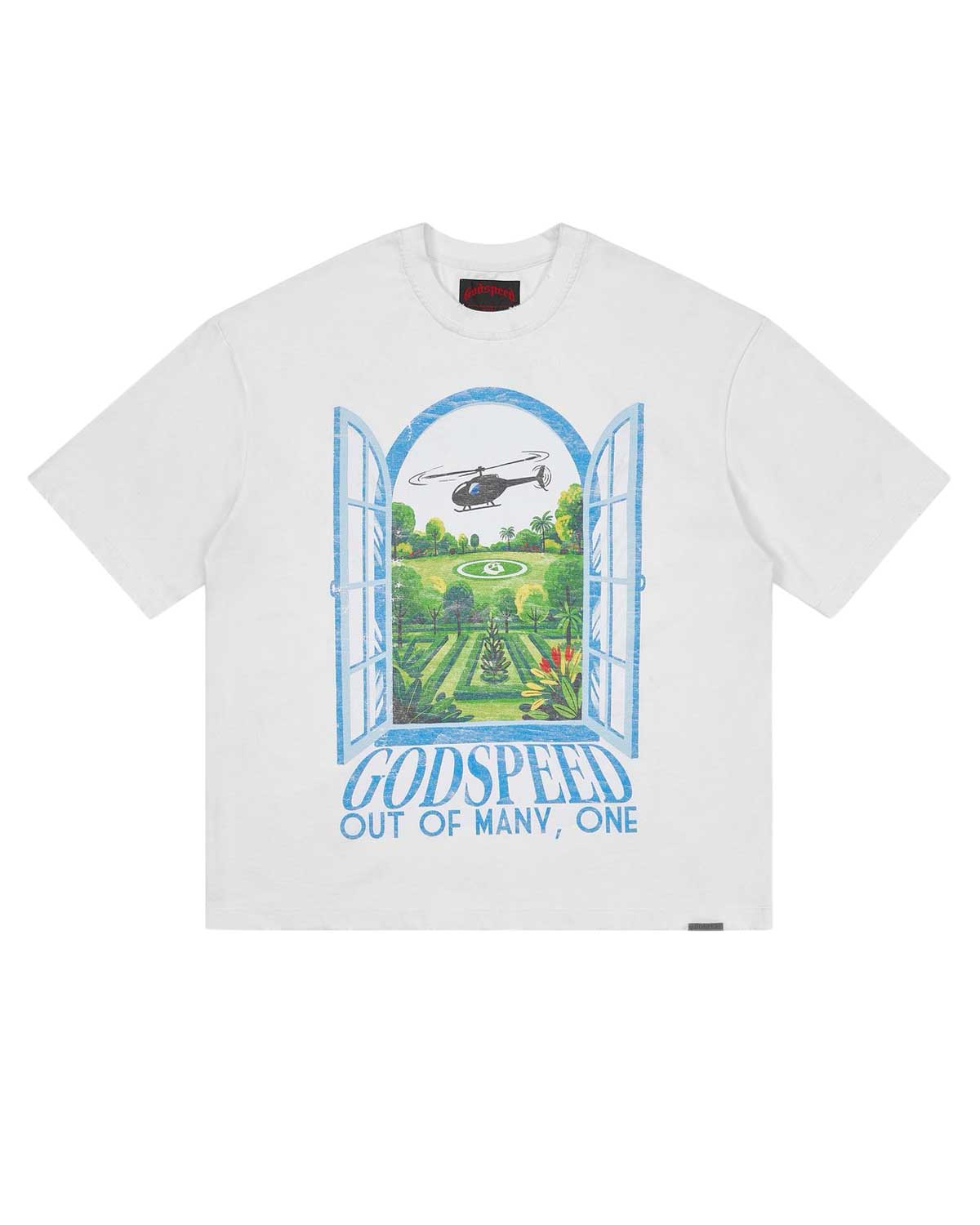 Godspeed Helipad Dreams Tee White