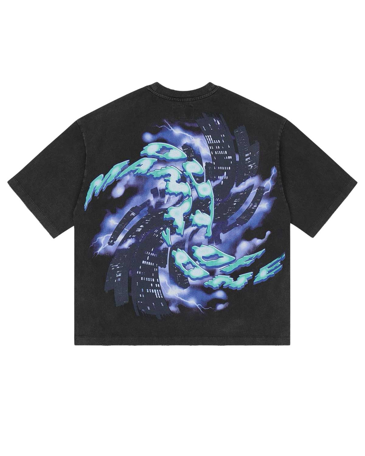Godspeed Liberty Tears Tee Washed Black