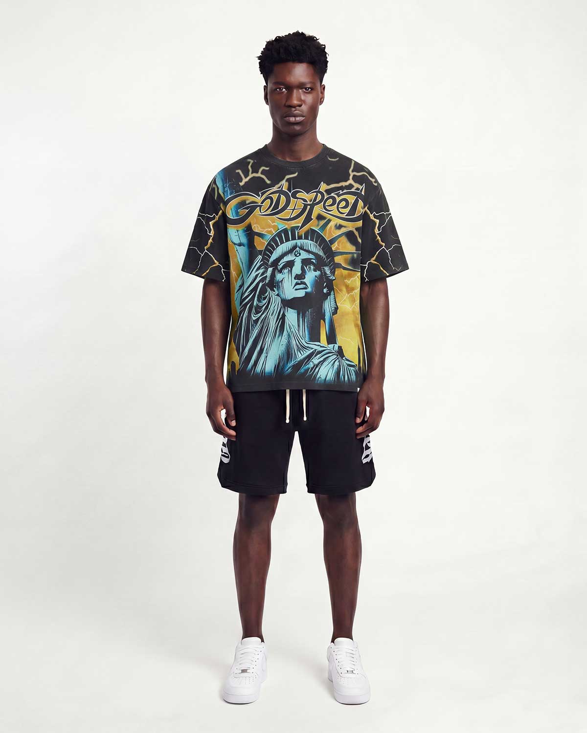 Godspeed Voltage Tee Black/Yellow