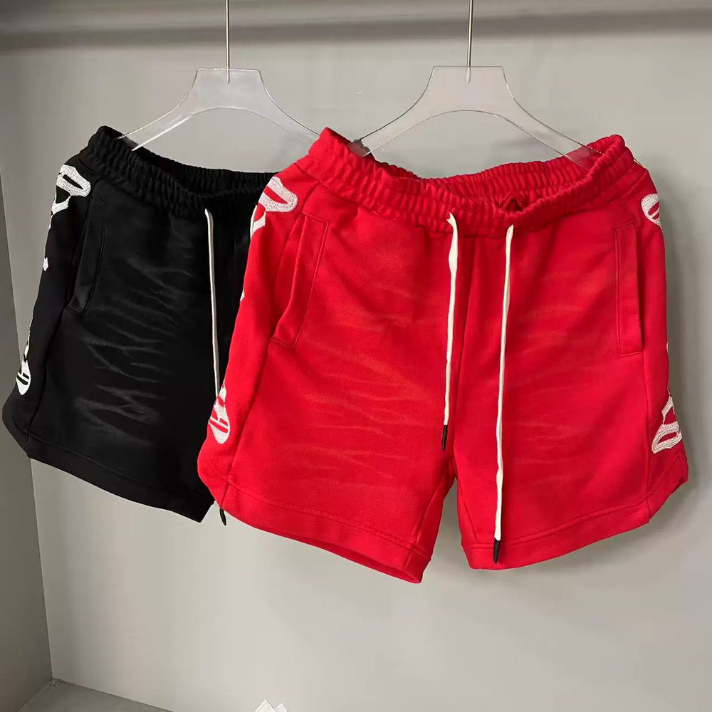 Godspeed High Street Embroidered Cotton Shorts