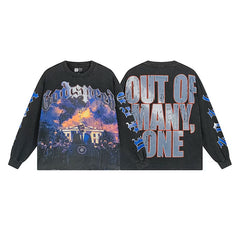 Godspeed Hip Hop Vintage Rock Heavyweight Long Sleeve
