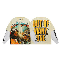 Godspeed Hip Hop Vintage Rock Heavyweight Long Sleeve