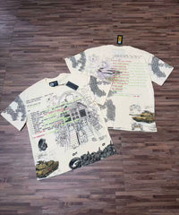 GODSPEED Vintage Washed Graphic Loose Short Sleeve Tee