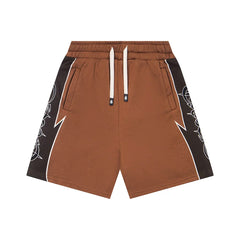 Godspeed High Street Color Block Printed Shorts