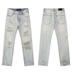 Godspeed High Street Distressed Straight Jeans