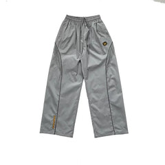 Broken Planet Embroidered Logo Wide Leg Track Pants