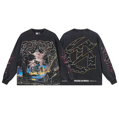 Godspeed Hip Hop Vintage Rock Heavyweight Long Sleeve