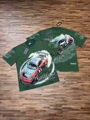 GODSPEED Vintage Washed Graphic Loose Short Sleeve Tee