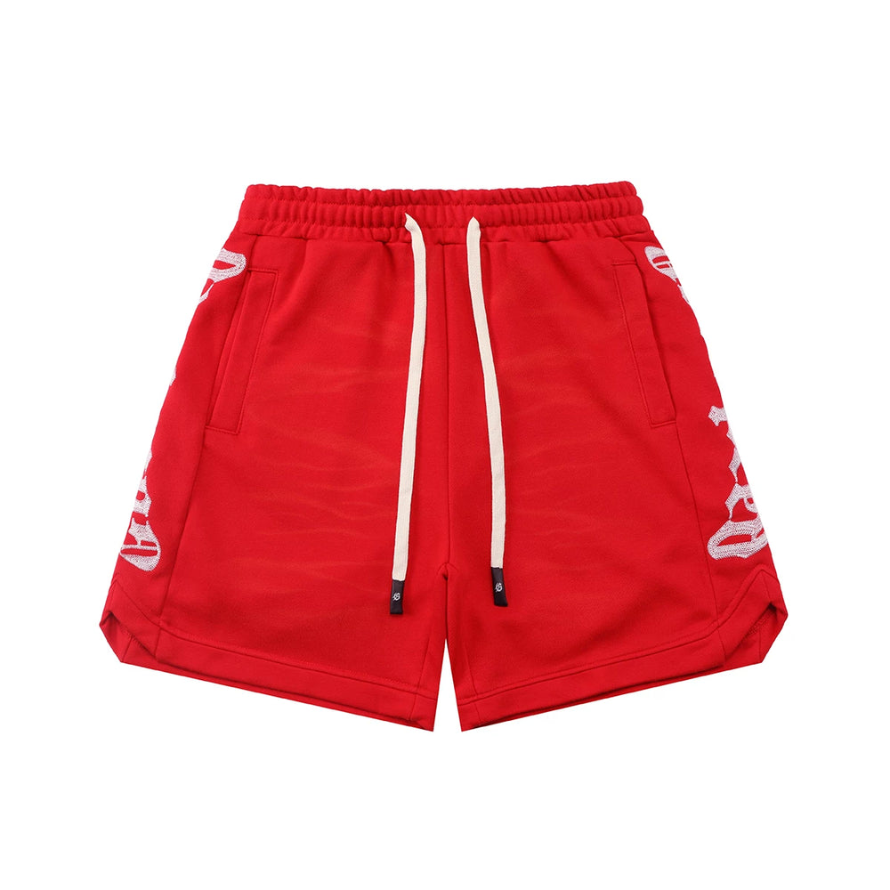 Godspeed High Street Embroidered Cotton Shorts