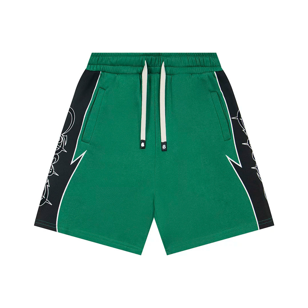 Godspeed  High Street Color Block Printed Shorts