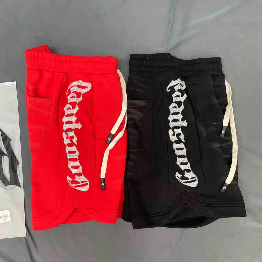 Godspeed High Street Embroidered Cotton Shorts