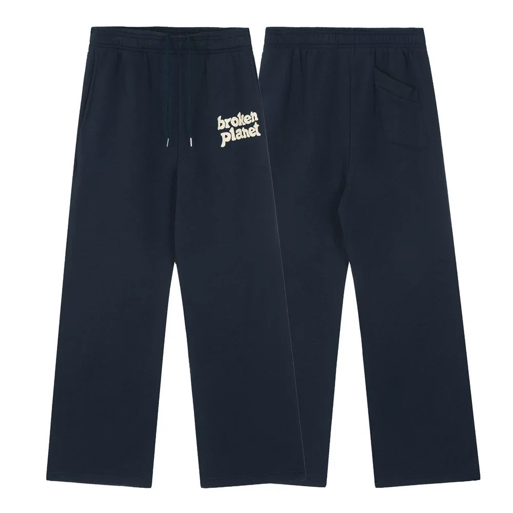 Broken Planet Puff Print Heavy Fleece Sweatpants