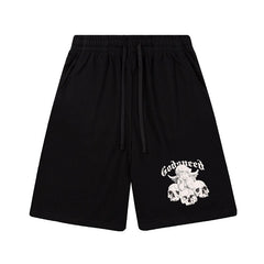 Godspeed High Street Printed Cotton Sweat Shorts