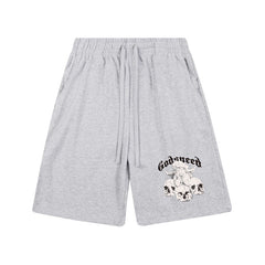 Godspeed High Street Printed Cotton Sweat Shorts