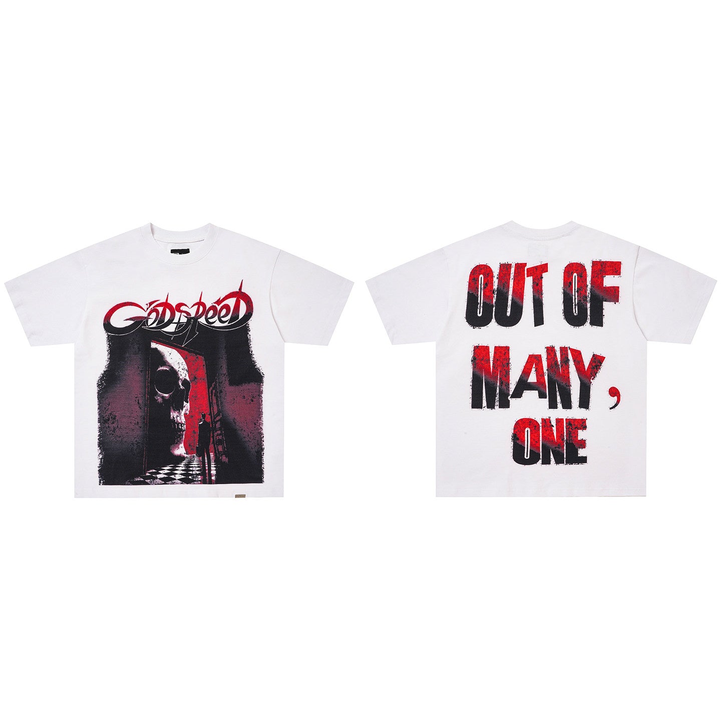 Godspeed Fate's Doorstep Tee Snow