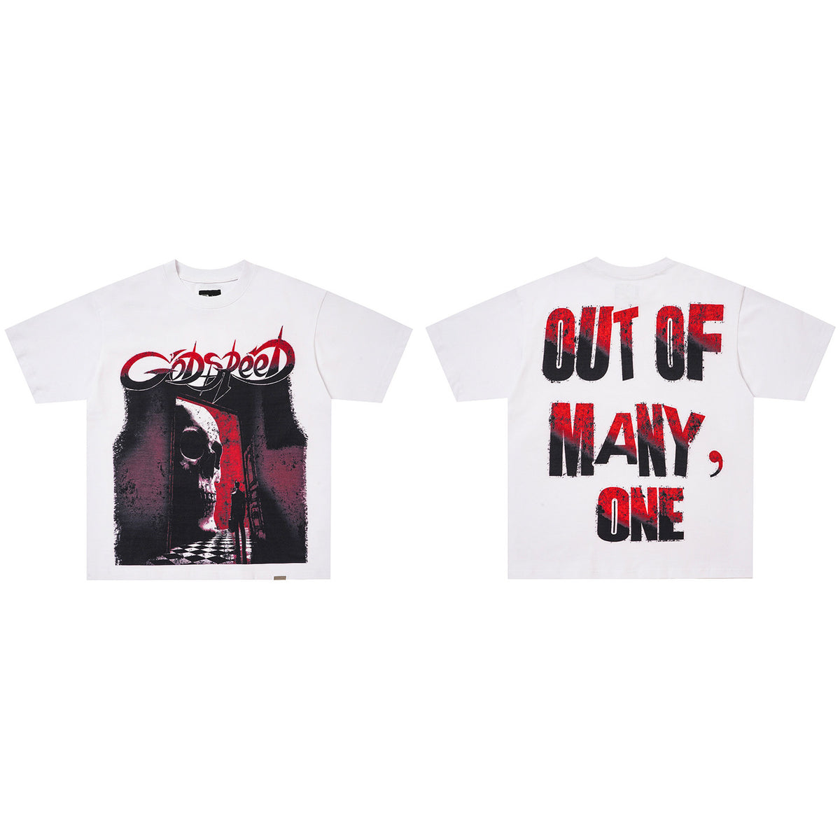 Godspeed Fate's Doorstep Tee Snow
