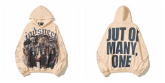 Godspeed Hip Hop Vintage High Street Printed Hoodie