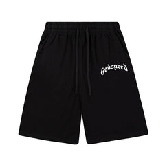 Godspeed High Street Printed Cotton Sweat Shorts