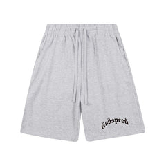 Godspeed High Street Printed Cotton Sweat Shorts